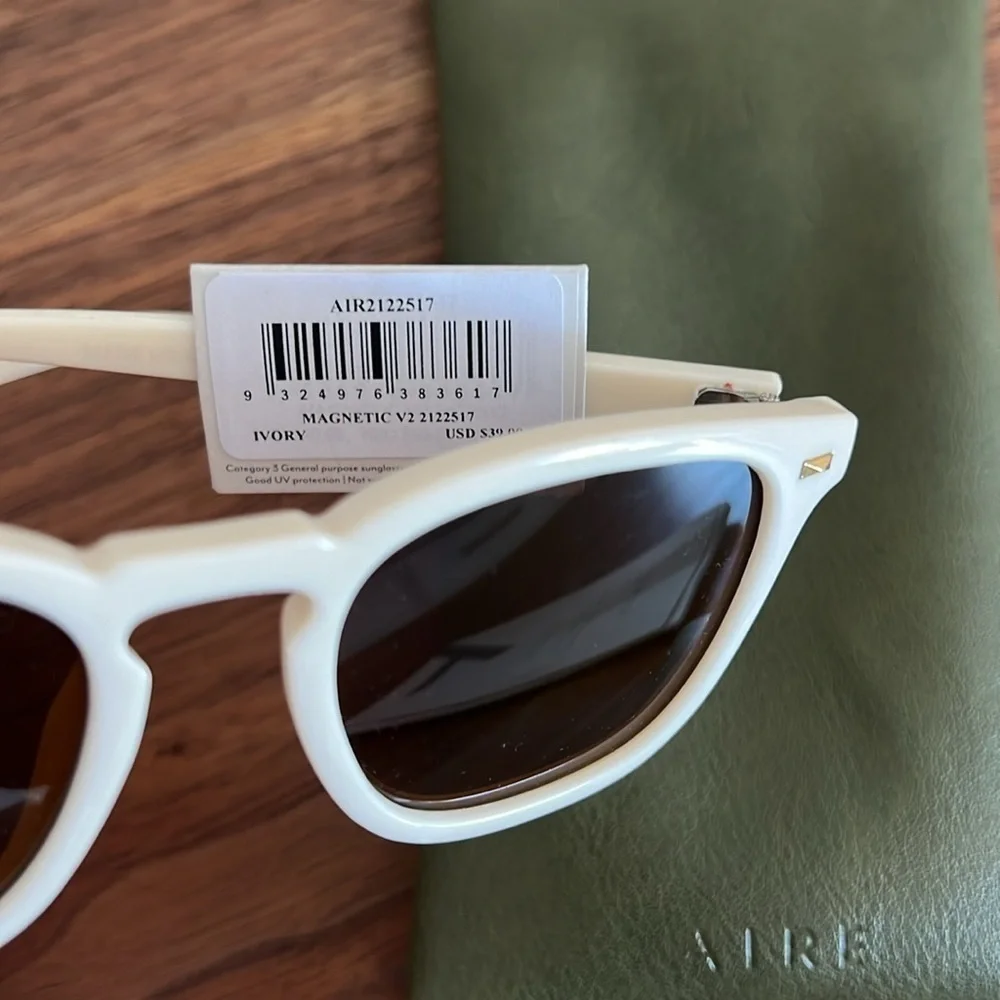 Aire airshades.com magnetic ivory uv protection